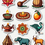 Regional Art & Symbols - Sticker Sheet v28